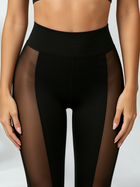 Mesh-Panel Black Workout Set