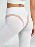 Mesh-Panel White Workout Set