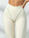 Short Sleeve Zip Crop Top & High Waist Legging Set