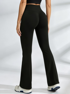 Crisscross Halter Crop Top & Flare Leggings Set