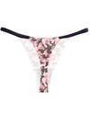 ZASUWA Female Sexy Camouflage Print T-Back Panties