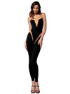 🖤ZASUWA Female Sexy Sheer Mesh Jumpsuit