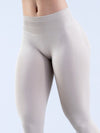 ZASUWA Female Low Waist Solid Color Elastic Tight Basic Yoga Leggings