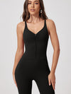 ZASUWA Female Front Folds Zipper Jumpsuit