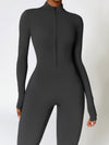 ZASUWA Female Zipper Fleece Jumpsuit