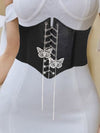 Schmetterling Metallkette Schnür-Shapewear
