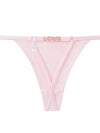 ZASUWA Femal Sexy Mesh Cutout Metal Panties