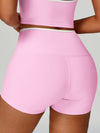 ZASUWA Female Contrast Color Stripe High-rise Flare Leggings