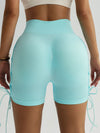 ZASUWA Female Sexy Cross Lace-up Gym Booty Shorts