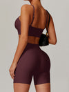 ZASUWA Female Ribbed Must-Have Short Tracksuit