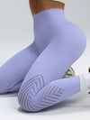 ZASUWA Female Hollow Out Ribbed High-rise Leggings