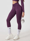 ZASUWA Female Unique V Shape Waist Design Leggings