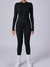 ZASUWA Female Zipper with Chest Pads Jumpsuit