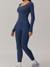 ZASUWA Female Sexy Cutout Pocket Booty Cargo Jumpsuit