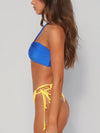 ZASUWA Female Sexy Contrast Color Beach Bikini Set