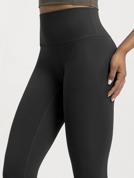 ZASUWA Female Fleece High-rise Elastic Tight Leggings