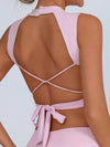 ZASUWA Female Beautiful Back Bow-knot Quick Dry Sports Bras