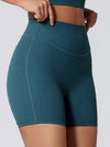 ZASUWA Female Ribbed Scrunch Bum  Booty Gym Shorts