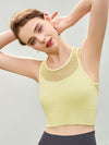 ZASUWA Female Sexy Fishnet Quick Dry Sports Bras