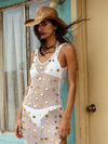 ZASUWA Female Sexy Sheer Fishnet Without Bikini Set Swimwear Cover-up