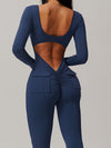 ZASUWA Female Sexy Cutout Pocket Booty Cargo Jumpsuit