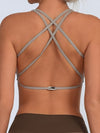 ZASUWA Female Cross Back Quick Dry Sports Bras