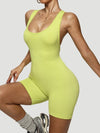 ZASUWA Female Cross Back Elastic Tight Romper