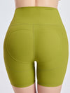 ZASUWA Female Ribbed Scrunch Bum Hip-lift Booty Gym Shorts