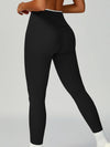 ZASUWA Female Contrast Color Stripe High-rise Flare Leggings
