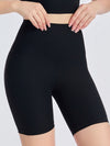 ZASUWA Female Ribbed Scrunch Bum Hip-lift Booty Gym Shorts