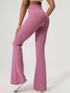 ZASUWA Female Fleece Flare Elastic Tight Leggings