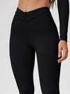 ZASUWA Female Unique V Shape Waist Design Leggings