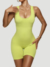 ZASUWA Female Cross Back Elastic Tight Romper