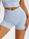 ZASUWA Female Sexy Sheer Mesh Cropped Short Sleeves