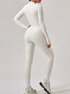 ZASUWA Female Zipper Ribbed Jumpsuit