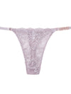 ZASUWA Femal Sexy Mesh Lace Metal Panties