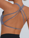 ZASUWA Female Cross Back Quick Dry Sports Bras