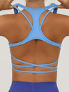 ZASUWA Female Cross Back Quick Dry Sports Bras