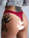 ZASUWA Femal Sexy Mesh Lace T-back Panties