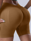 ZASUWA Female Deep V Back Scrunch Bum Shorts