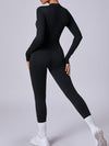 ZASUWA Female Zipper with Chest Pads Jumpsuit