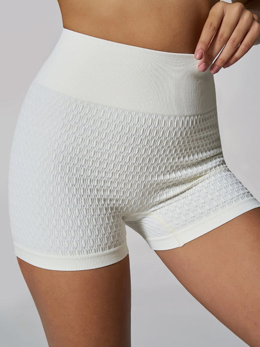 ZASUWA Female Quick-dry Scrunch Bum Spandex Gym Booty Shorts