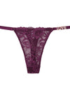 ZASUWA Femal Sexy Mesh Lace Metal Panties