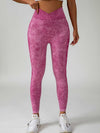ZASUWA Female Denim Scrunch Bum High-rise Leggings