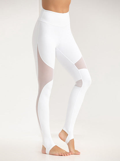 Lift Leggings High Waist Stretch Mesh Stitching Leggings