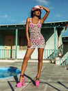 ZASUWA Female Sexy Sheer Fishnet Without Bikini Set Swimwear Cover-up