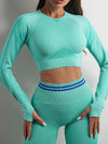 ZASUWA Female Seamless Scrunch Bum Leggings