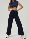 ZASUWA Female Basic Must-have Cropped Short Sleeves