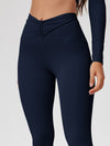 ZASUWA Female Unique V Shape Waist Design Leggings