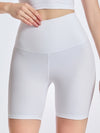ZASUWA Female Ribbed Scrunch Bum Hip-lift Booty Gym Shorts